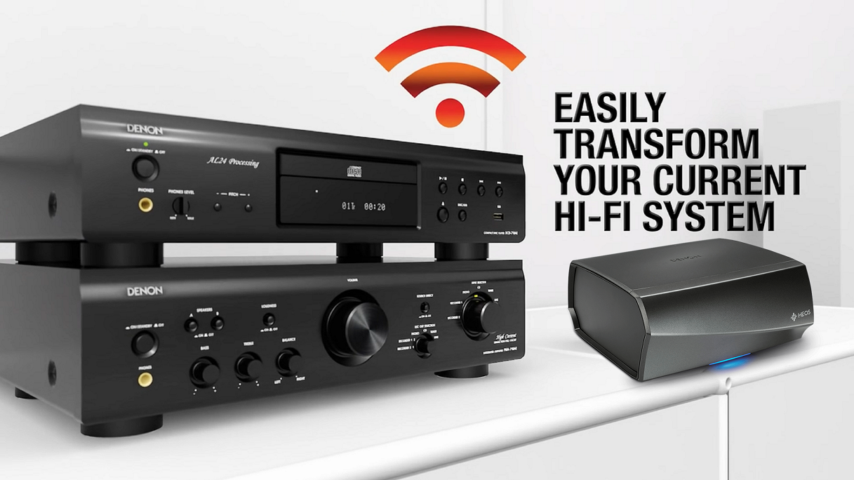 Music server Denon HEOS Link HS2 Giải pháp toàn diện dành cho nhạc số
